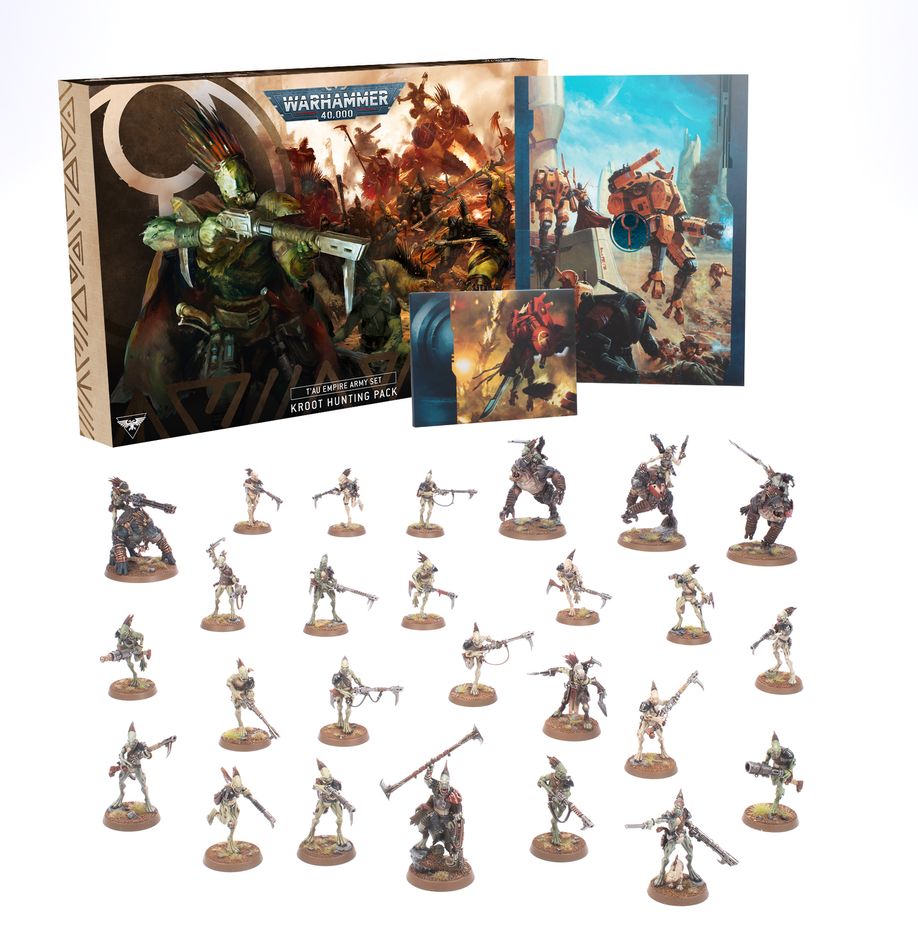 WarHammer 40,000 : Tau Empire - Kroot Hunting Pack Army Set